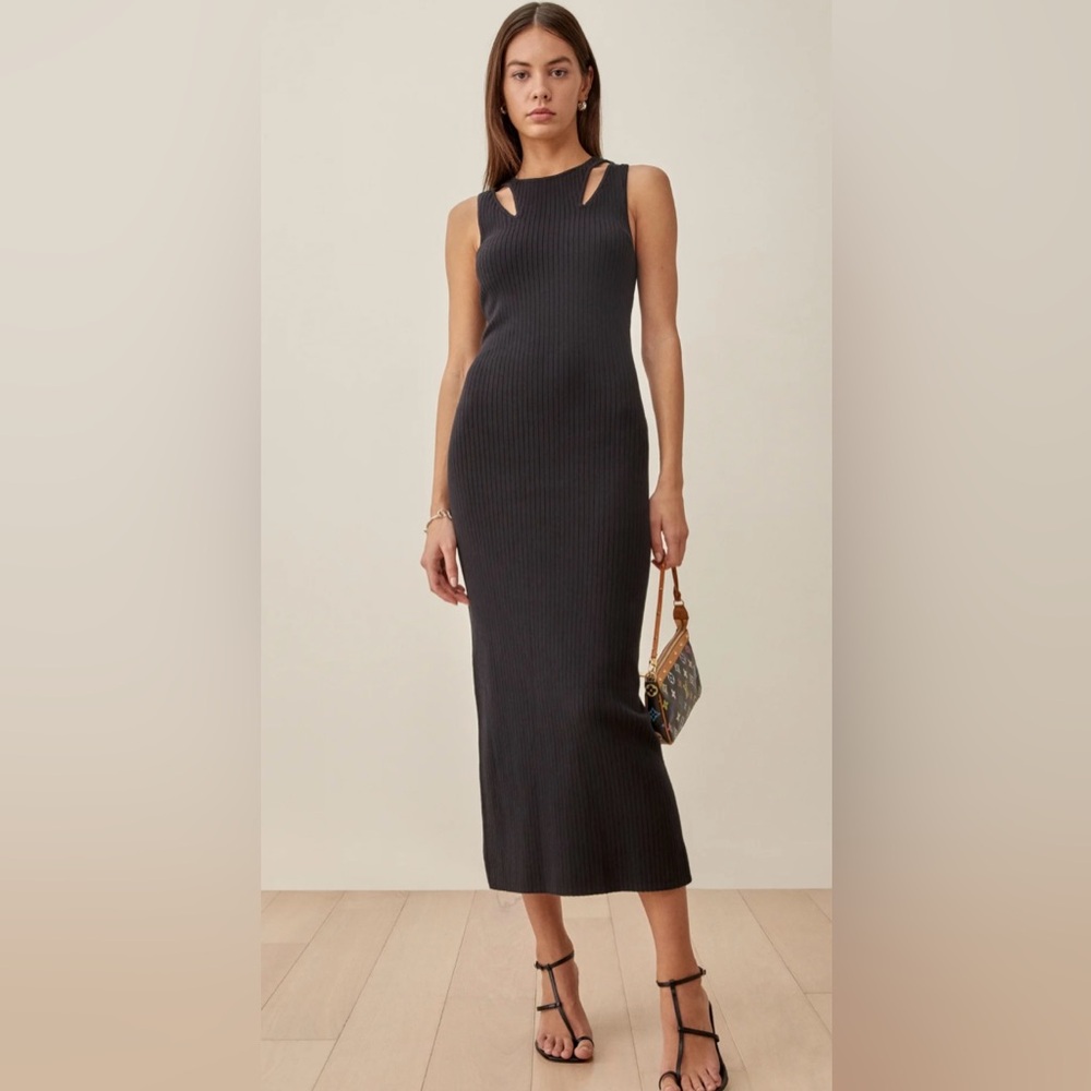 Reformation cut out Dress
